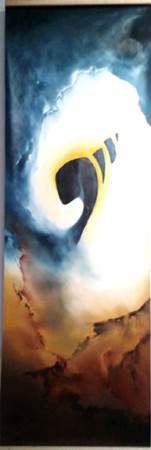 Le cycle :  le germe (150x50 cm)